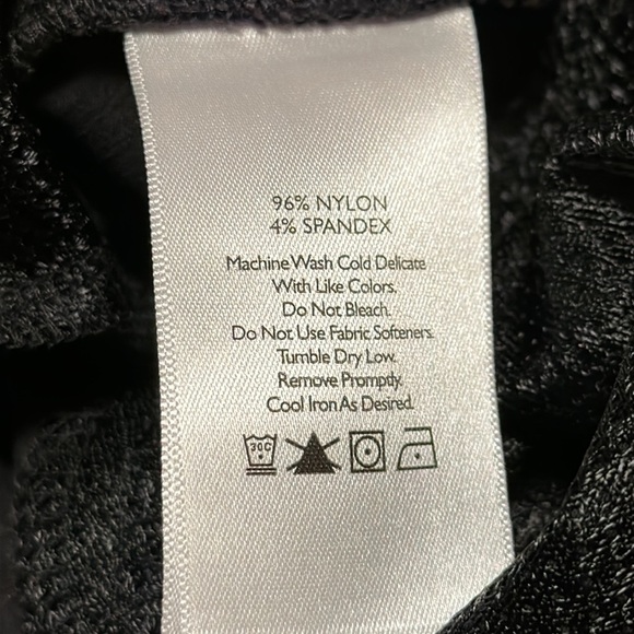 Eddie Bauer nylon spandex blend black‎ Capri pants size 2 #23751074 - Picture 8 of 8